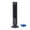 Black, variant on Taotanxi Bladeless Tower Fan, USB 90 Degree Oscillation, Tower Electric Fan Mini Vertical Fan with Light, Cooler Fan, Conditioning Fan Small Tower Fan for Room (White)