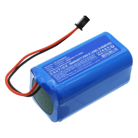 Replacement Battery for Cecotec Conga 7490 Ultimate Vac Conga 7490 Ultimate X-Treme Conga Eternal Laser Conga Flash Connected Conga Quick and Clean Flash Connected 2600mAh/14.4V
