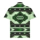 thumbnail image 3 of Camisas de Manga Larga para Hombres Impresos Girar Hacia Abajo Botones de Cuello Lateral Dividido, Casual Blusa de Manga Corta, 3 of 5