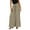 Khaki, variant on EDFBUYKRS Female Women Pants Casual Womens Fall Pants Petite Women's Pleats High Waisted Straight Pants Wide Leg Pants Women's Casual Loose Trousers Xxl