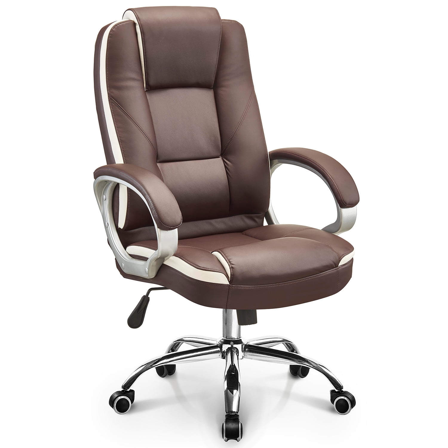 High Back Office Chair With Headrest Chair Office Headrest Adjustable ...