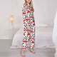 thumbnail image 3 of Balery Forest Mushrooms Conjunto de Pijama con Estampado para Mujer, Conjunto de Dos Piezas con Manga Larga, Ropa de Dormir Suave con Bolsillos, Pijamas Cómodos-Medium, 3 of 7