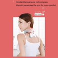 thumbnail image 2 of Masajeador de cuello y hombros, masajeador de cuello de pulso electromagnético con calor, masajeador para aliviar el dolor y la fatiga, 2 of 5