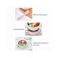 thumbnail image 3 of ZenBath Baby Feeding Baby Bowl Stainless Steel Insulation Bowl Spoon Set Children Tableware, 3 of 3