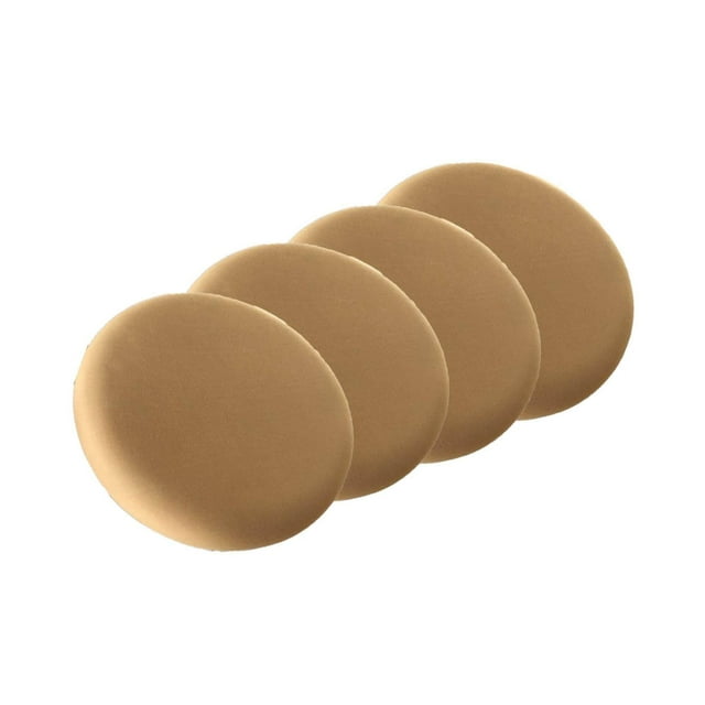 kurtrusly Coussin de Tabouret Rond Durable Doux Lavable pour Chaise de 12-18 Pouces camel