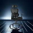 thumbnail image 3 of Ergonomic Big and Tall Office Chair 400LB Capacity, Breathable Mesh Executive Desk Chair with Dynamic Lumbar Support & Reclining, Heavy Duty Swivel Chair, 3 of 14