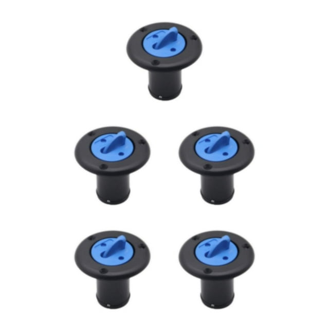 relayinert RV Water Hatch Cover Water Tank Cover Tank Cover Water Inlet Hatch Cover RV Refueling Water Cover Black 5Set