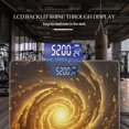 thumbnail image 3 of Bathroom Scale, Highly Accurate Digital Body Scale,Precisely Measures Weight up to 400 lbs-Spiral Galaxy With Golden Light Set Against The Backdrop Of Space, 3 of 4