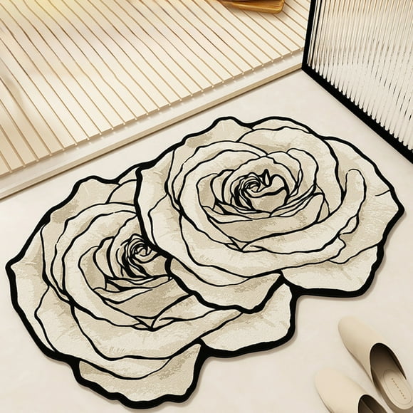 onlyliua Fall Savings Valentine's Day Decorative Carpet Rose Carpet Diatom Mud Mat Bathroom Absorbent Mat Dirt-resistants And Non-slip Bathroom Mat