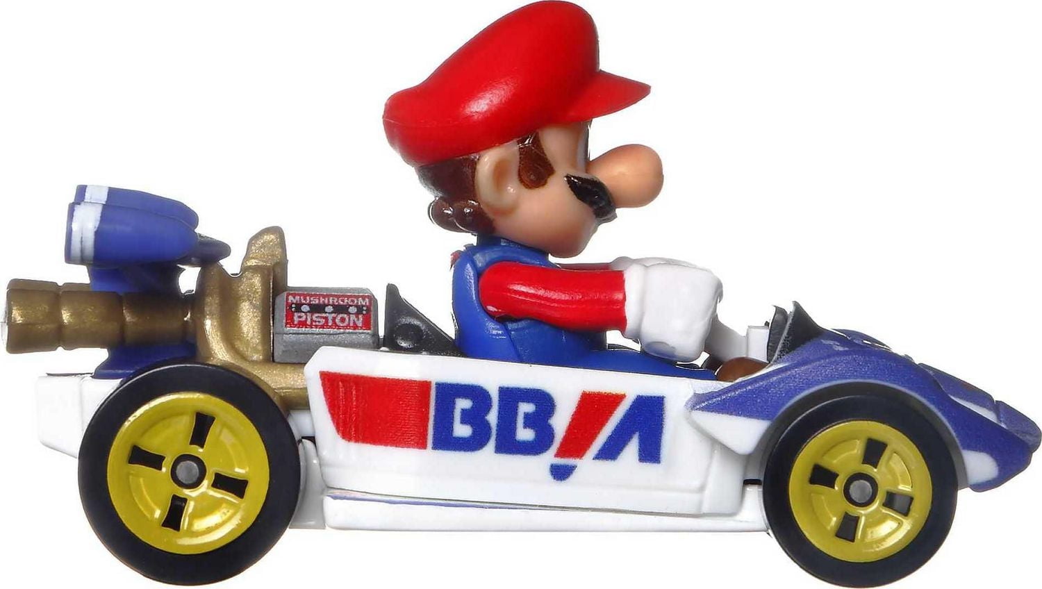 Hot Wheels Mario Kart Circuit 1:64 Scale Die-Cast Replica Vehicles For Kids Ages 3+ Years