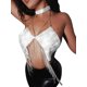 thumbnail image 5 of Txlixc Chaleco de ocio femenino, color sólido, sin mangas, sin espalda Txlixc moda, 5 of 8