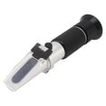 thumbnail image 1 of Handheld Refractometer, Aluminum Milk Meter Refractometer Auto Temp Compensation Comfortable Grip 0 To 20 Percent Quick Results  For Protein Moisture, 1 of 8