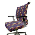 thumbnail image 6 of Ambesonne Pride Office Chair Cover Stretchable High Back, Rainbow Hearts Pattern LGBT, Multicolor, 6 of 6