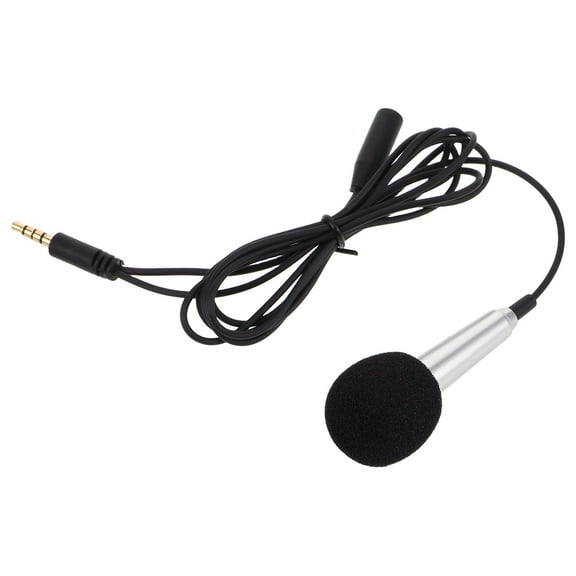 Mini Wired Microphone For Mobile Phone Singing Microphone Recording Music Microphone Portable Microphone Live Broadcast Small Microphone