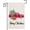 christmas red truck flag, variant on American Native Indian Garden Flag, American Native Indian Flag, Vertical Double Sized 12.5 X 18 Inches, American Native Indian Decorations Outdoor Burlap Yard Outdoor Decor
