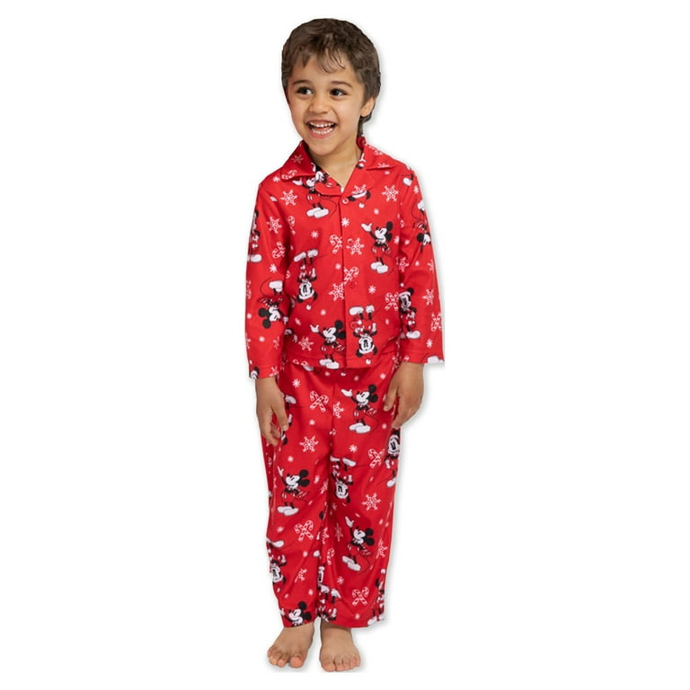 Mickey mouse christmas pajamas baby hotsell