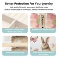 thumbnail image 3 of Easter Travel Portable Square Jewelry Boxes Display Case - Travel Organizer for Girls and Women, 3 of 6