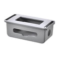 thumbnail image 4 of Cajón debajo del escritorio Macarena Bandeja de almacenamiento de archivos autoadhesivo gris, 4 of 8