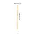 thumbnail image 2 of Miangastore 3pcs Hand Weaving Tools Wooden Knitting Hook Large Eye Hand Knitting Needles For Yarn Tools Circular Knitting Needle Set For Craft Crochet Hook, 2 of 9