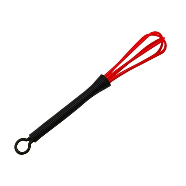 Batidor de plástico para tintes de pelo - 5 mini batidores para teñir el pelo y para la cocina, con mango antideslizante