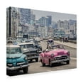 thumbnail image 4 of Trademark Fine Art Pavol Stranak  traffic on the malecone Canvas Wall Art, 4 of 4
