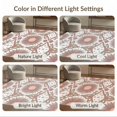 thumbnail image 7 of ODIKA Boho Motif Gothic Frame Retro Cottagecore Whimsical Pink Vintage Refined Easy Care Kids Safe for Small Living Room, Playroom, Bedroom, 7 of 7