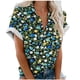 thumbnail image 2 of Fiudx Camisetas para Mujer Blusas de Manga Corta Estampadas Informales Regulares para Mujertop, 2 of 4