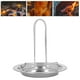 thumbnail image 2 of Rejilla antiadherente engrosada, apta para fogatas, para asados perfectos, asador vertical de pollo de acero inoxidable de 180 caracteres como máximo, 2 of 8