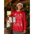 thumbnail image 4 of Tstars Mens Ugly Christmas Christmas Is Coming Christmas Gift Funny Humor Holiday Shirts Xmas Party Christmas Gifts for Him Sweatshirt., 4 of 5