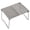 Full Titanium Sandblasted, variant on Nieyigj Portable Titanium Folding Campfire Grill Lightweight Sandblasted BBQ Grate Camp Cooking Table with Foldable Legs for Outdoor Hiking Backpacking Picnic 13 inches / 33 cm