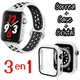 thumbnail image 1 of Correas para Apple Watch compatible con 38mm / 40mm + Case protector de pantalla con Cristal Templado. Estilo Sport, ideal para hacer ejercicio. Mamá Pulpo Sport con case, 1 of 4