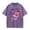Purple, variant on Afelkas Men's Retro Comic Art Girl T-Shirt Acid Wash Heart Sunglasses Graphic Tee Oversized Streetwear Y2K Casual Top Coffee,L