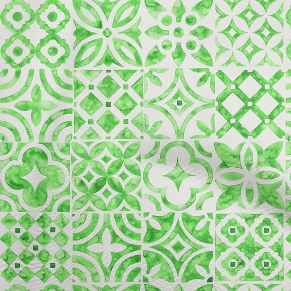 oneOone Cotton Cambric Orange Fabric Floral Dress Material Fabric Print Fabric By The Yard 56 Inch Wide