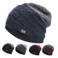 thumbnail image 5 of Bobasndm Slouchy Beanie for Men Winter Hats for Guys Cool Beanies Mens Lined Knit Warm Thick Skully Stocking Binie Hat, 5 of 8