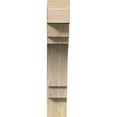 thumbnail image 3 of Ekena Millwork 4"W x 22"D x 22"H Merced Block Rough Sawn Bracket, Douglas Fir, 3 of 25