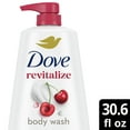 thumbnail image 3 of Dove Body Wash for Women Moisturizing Revitalizante Cherry & Chia Milk Cleanser All Skin, 30.6 oz with Pump, 3 of 15
