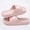 Pink, variant on WAVSUF Women's Platform Slippers, Waterproof Slide On Lightweight Indoor Bathroom Shower Shoes White 3.5-5