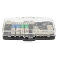 thumbnail image 2 of Car Audio Way Power Distribution Block,Fused Power Distribution Block Fuse Holder Distribution Block Power Distribution Block Striking Appearance, 2 of 8