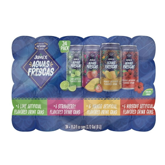 Jumex Aguas Frescas Tropical, 11.3 Fluid Ounce (Pack of 24)