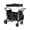 Type E, 4 Seats with Double Push Bar, variant on Stroller Wagon for 4 Kids, Wanan Foldable 4 Seater Stroller Wagon
