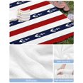thumbnail image 6 of Nautical Anchor Beach Towels Oversized Super Absorbent, Red Navy Blue White Stripe Geometric Lightweight Bath Towel Quick Dry Sets For Bathroom/Pool/Rv Camping/Beach Play/Gym Room/Picnic 30"x60", 6 of 8