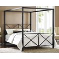 thumbnail image 1 of DHP Rosedale Metal Canopy Queen Bed, 1 of 9