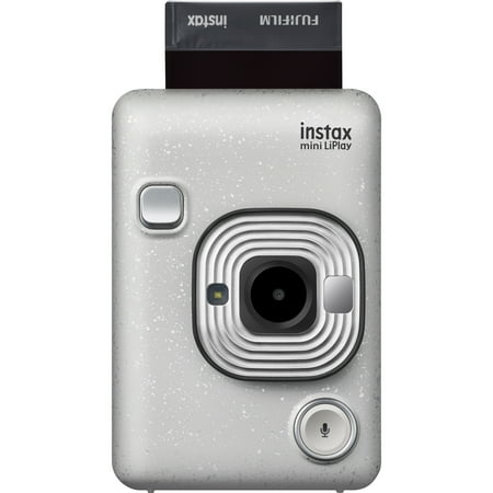 Fujifilm - INSTAX MINI LiPlay Instant Film Camera - Stone White