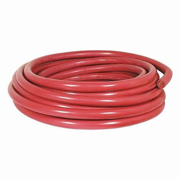 Quickcable Battery Cable, 1 AWG, Red, 25 ft 200205-396-025