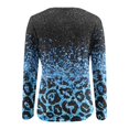 thumbnail image 4 of ICHUANYI Liquidación Moda Mujer Impreso Camiseta Suelta Manga Larga Blusa Cuello Redondo Casual Tops ICHUANYI WER202308174606, 4 of 5