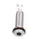 thumbnail image 5 of CIMAXIC Jack De Salida Metal Plateado Para Guitarra Eléctrica Y Bajo Con Sensibilidad Compacta, 5 of 8