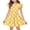 Yellow, variant on LNZGNM Easter Day Baby Girl Dresses Eggs Rabbit Print Short Sleeve Outfit for School, Blue
