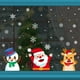 thumbnail image 4 of Pegatinas de Navidad para ventana, calcomanía de pared artesanal de copos de nieve de Papá Noel, decoraciones navideñas para el hogar, adornos de Año Nuevo, regalo 2023, 2024, 4 of 4