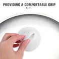 thumbnail image 3 of Hemobllo 4-Pack Universal Round Cookware Lid Knobs Replacement Handles White for Pots and Pans, 3 of 8