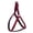 red, variant on Filbert Dog Harness Medium Sized Dog, Step-in Reflective Harness Medium Sized Dogs, Thin, Step in, Strong Double D Ring, Soft Ped, Heavy Duty Fabric, Reflective Stitches, Red